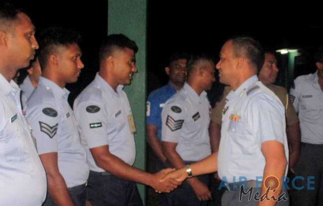 CHANGE OF COMMAND AT THE AIR DEFENCE COMMAND AND CONTROL CENTRE