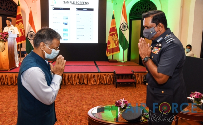 COMMANDER ATTENDS AERO-INDIA 2021 (VIRTUAL)