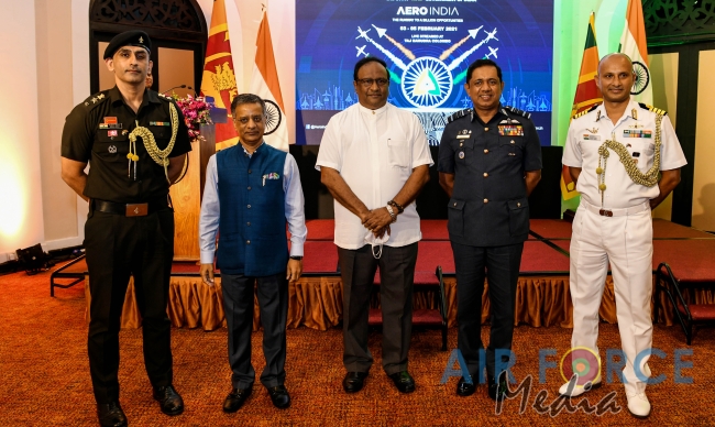COMMANDER
ATTENDS AERO-INDIA 2021 (VIRTUAL)