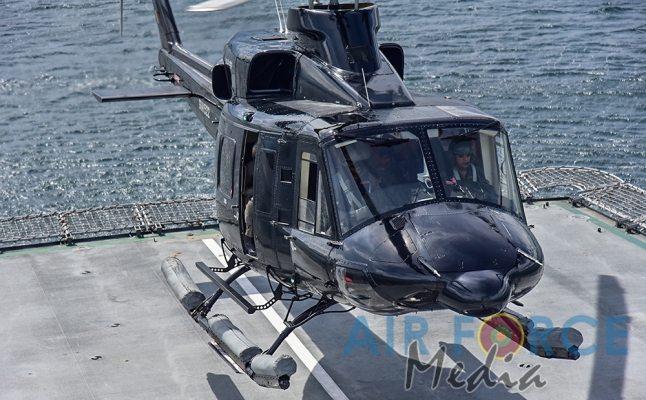 SLAF conducts Helicopter Deck Landing Exercise with SL Navy Ship ‘Sindurala’