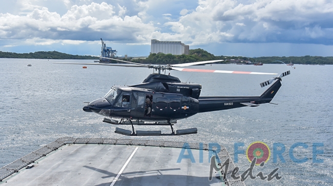 SLAF conducts Helicopter Deck Landing Exercise with SL Navy Ship ‘Sindurala’