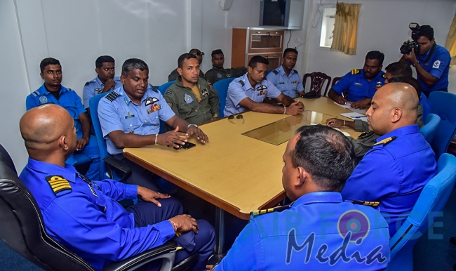 SLAF conducts Helicopter Deck Landing Exercise with SL Navy Ship ‘Sindurala’