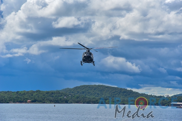 SLAF conducts Helicopter Deck Landing Exercise with SL Navy Ship ‘Sindurala’