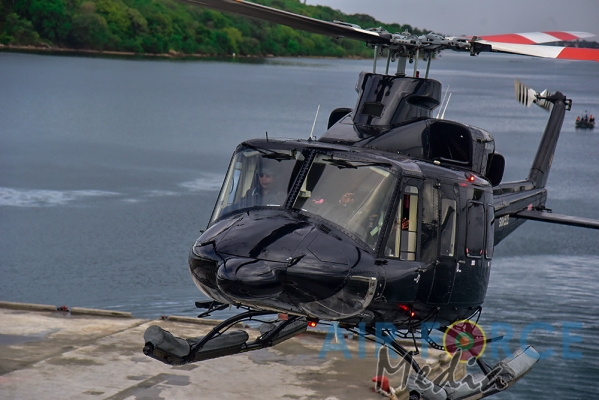 SLAF conducts Helicopter Deck Landing Exercise with SL Navy Ship ‘Sindurala’