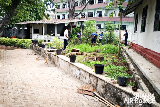 AIR FIELD CONSTRUCTION WING AT SLAF BASE RATMALANA CELEBRATES 17TH ANNIVERSARY