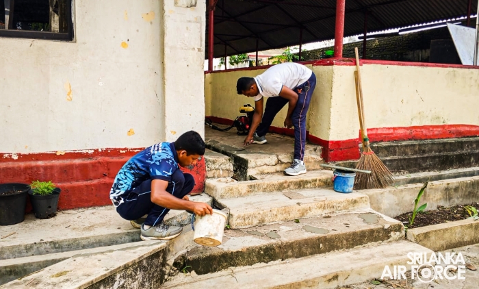 AIR FIELD CONSTRUCTION WING AT SLAF BASE RATMALANA CELEBRATES 17TH ANNIVERSARY
