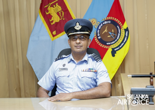 CHANGE OF
COMMAND AT AIR FIELD CONSTRUCTION WING, SLAF BASE RATMALANA