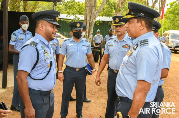 SRI LANKA AIR FORCE COMMENCES PRODUCTION OF ORGANIC FERTILIZER