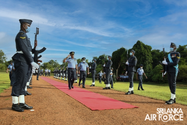SRI LANKA AIR FORCE COMMENCES PRODUCTION OF ORGANIC FERTILIZER