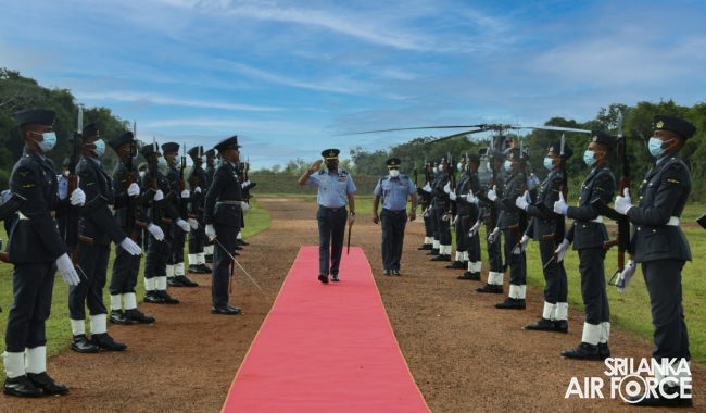 SRI LANKA AIR FORCE COMMENCES PRODUCTION OF ORGANIC FERTILIZER