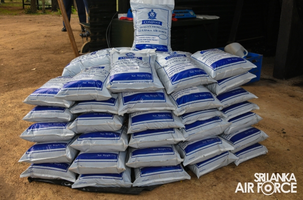 SRI LANKA AIR FORCE COMMENCES PRODUCTION OF ORGANIC FERTILIZER