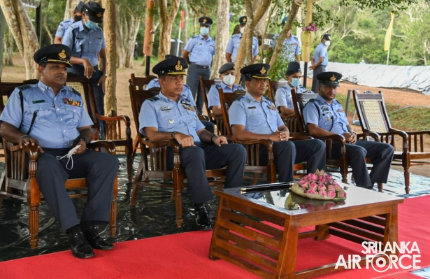SRI LANKA AIR FORCE COMMENCES PRODUCTION OF ORGANIC FERTILIZER
