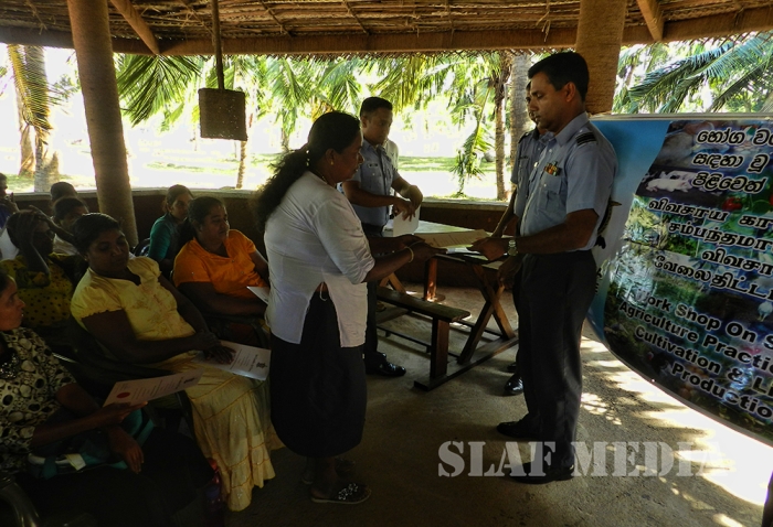 SLAF Base Vavniya Conducted Agro Workshop for Farmers