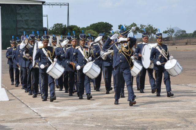ගුවන් හමුදාපතිතුමන් අනුරාධපුර කඳවුරේ වාර්ෂික පරීක්ෂනය සිදුකරයි