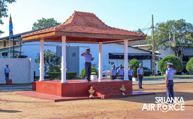 AIR
FORCE MUSEUM AT SLAF BASE RATMALANA CELEBRATES 14TH ANNIVERSARY