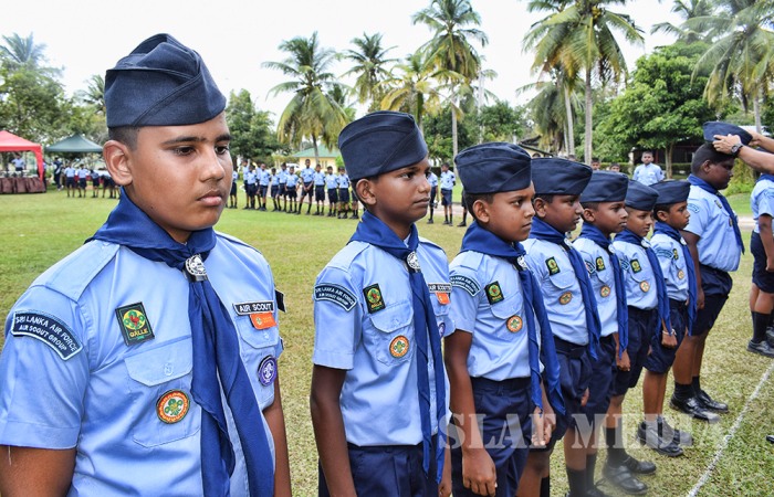 Junior Air Scout Initial Membership Badge Investiture Ceremony