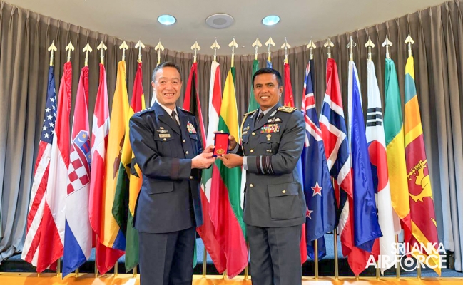 SLAF
COMMANDER JOINS ELITE INTERNATIONAL ALUMNI IN AIR UNIVERSITY'S HONOUR
ROLL