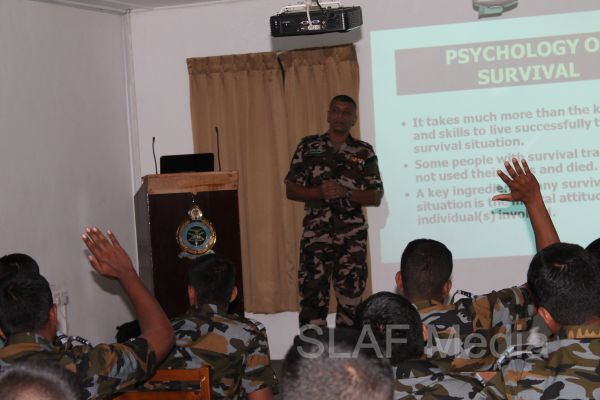 Aircrew Water and Jungle Survival Training