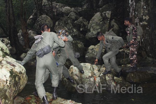 Aircrew Water and Jungle Survival Training