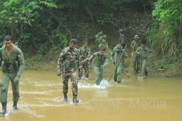 Aircrew Water and Jungle Survival Training