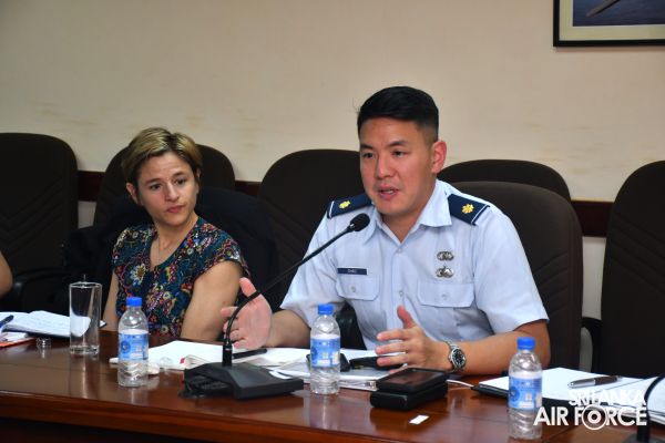 6TH AIRMAN TO AIRMAN STAFF TALKS BETWEEN SLAF AND USAF CONCLUDE ON A HIGH NOTE