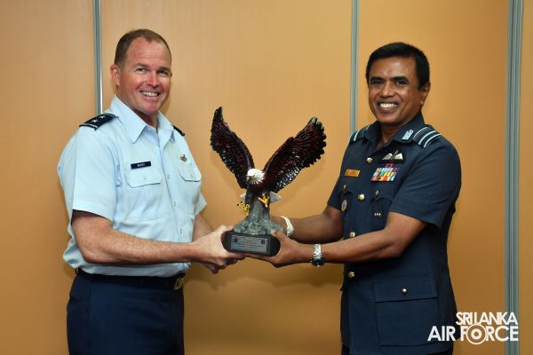6TH AIRMAN TO AIRMAN STAFF TALKS BETWEEN SLAF AND USAF CONCLUDE ON A HIGH NOTE