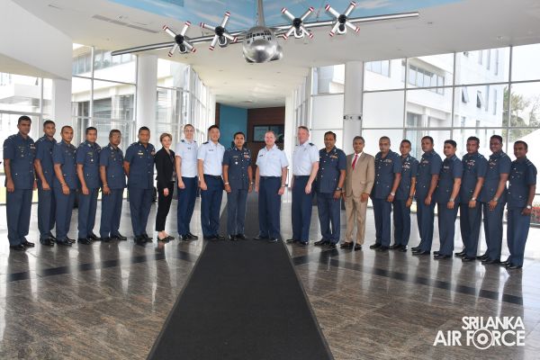 6TH AIRMAN TO AIRMAN STAFF TALKS BETWEEN SLAF AND USAF CONCLUDE ON A HIGH NOTE