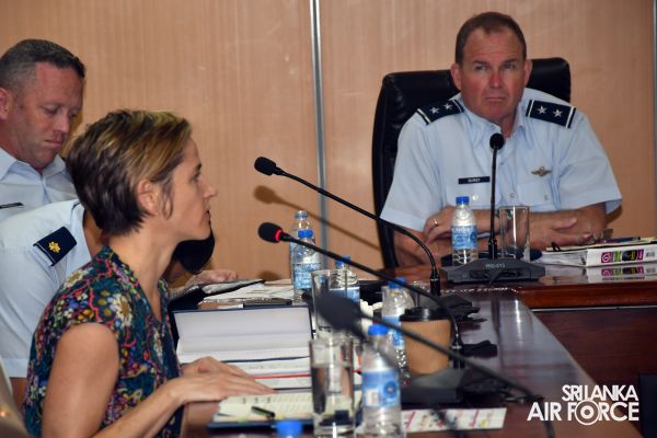 6TH AIRMAN TO AIRMAN STAFF TALKS BETWEEN SLAF AND USAF CONCLUDE ON A HIGH NOTE