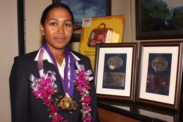 Airwoman Prasadika Brings Credit to the Country