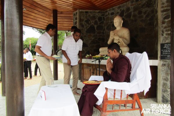 ECO FRIENDLY VESAK CELEBRATION BY SLAF BASE KATUNAYAKE