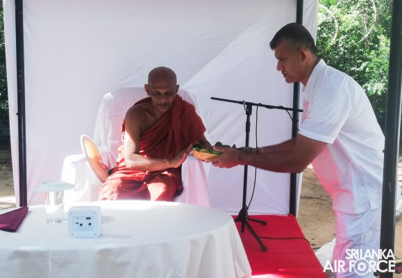 ECO FRIENDLY VESAK CELEBRATION BY SLAF BASE KATUNAYAKE