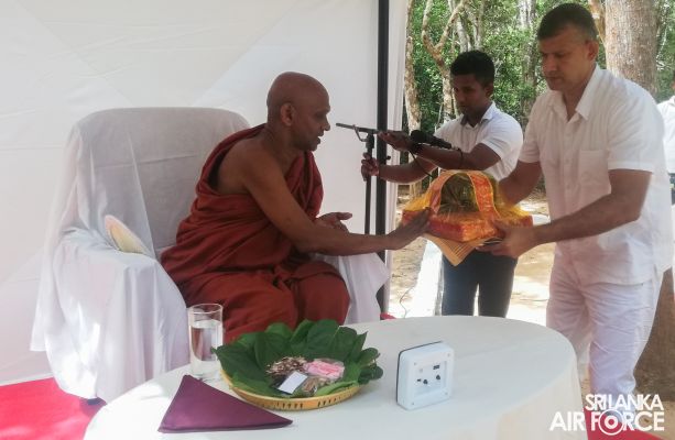 ECO FRIENDLY VESAK CELEBRATION BY SLAF BASE KATUNAYAKE