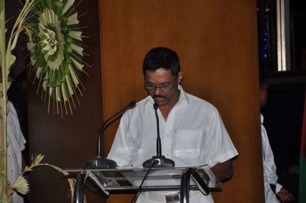 All Night Pirith Chanting and Alms Giving at Air Force Headquarters