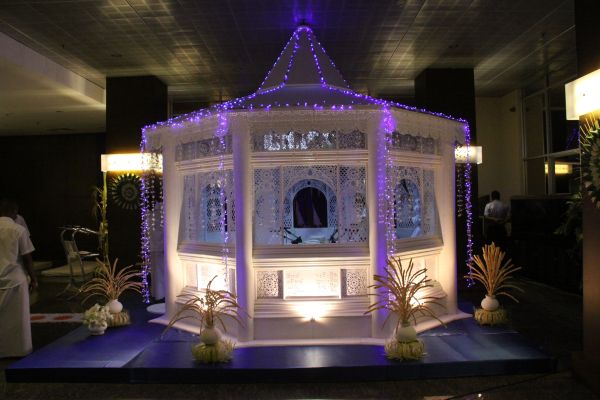 All Night Pirith Chanting and Alms Giving at Air Force Headquarters