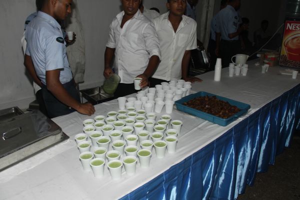 All Night Pirith Chanting and Alms Giving at Air Force Headquarters