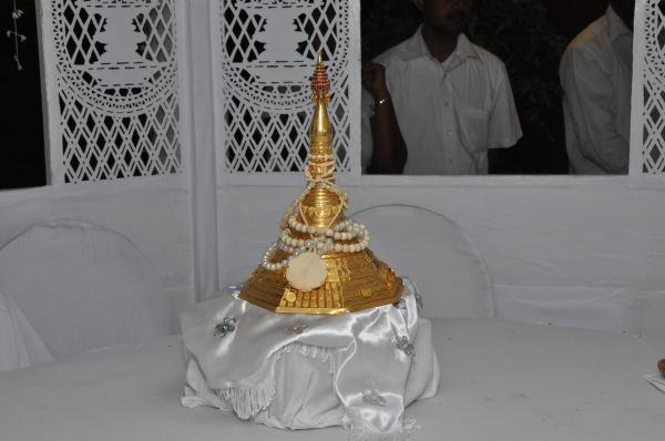 All Night Pirith Chanting and Alms Giving at Air Force Headquarters