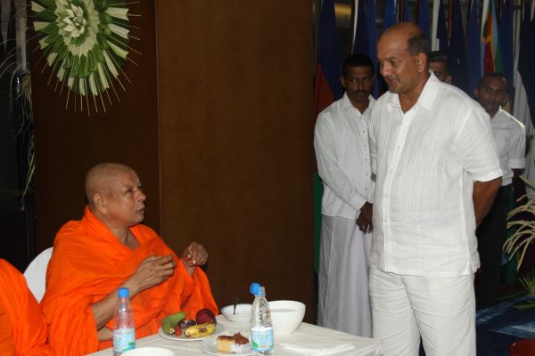 All Night Pirith Chanting and Alms Giving at Air Force Headquarters