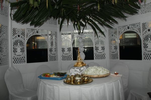 All Night Pirith Chanting and Alms Giving at Air Force Headquarters