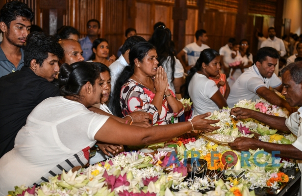 SLAF Holds Religious Ceremony at Temple of the Sacred Tooth for the 9th Consecutive Year
