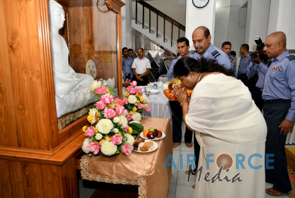 SLAF Holds Religious Ceremony at Temple of the Sacred Tooth for the 9th Consecutive Year