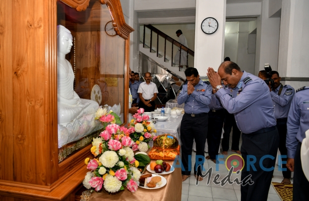SLAF Holds Religious Ceremony at Temple of the Sacred Tooth for the 9th Consecutive Year