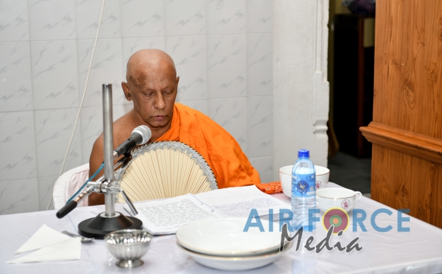 SLAF Holds Religious Ceremony at Temple of the Sacred Tooth for the 9th Consecutive Year