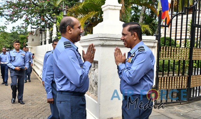SLAF Holds Religious Ceremony at Temple of the Sacred Tooth for the 9th Consecutive Year