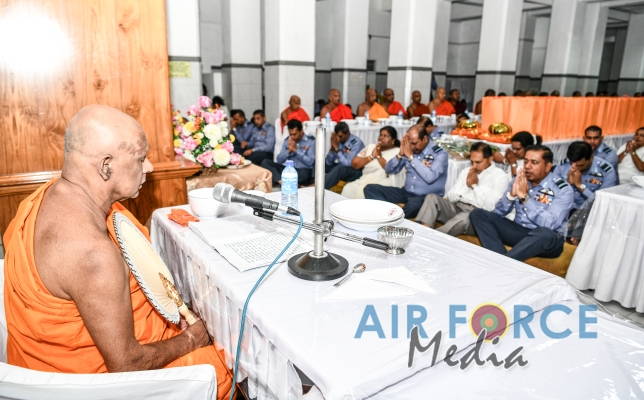 SLAF Holds Religious Ceremony at Temple of the Sacred Tooth for the 9th Consecutive Year