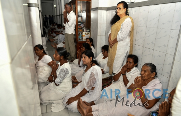 SLAF Holds Religious Ceremony at Temple of the Sacred Tooth for the 9th Consecutive Year