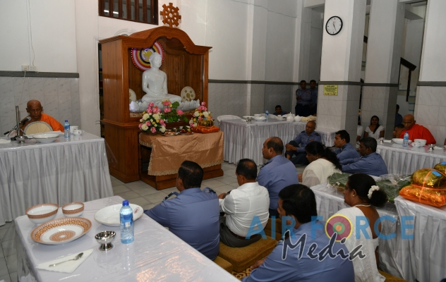 SLAF Holds Religious Ceremony at Temple of the Sacred Tooth for the 9th Consecutive Year