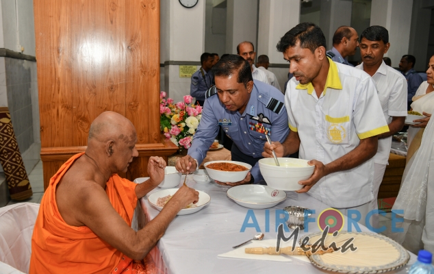 SLAF Holds Religious Ceremony at Temple of the Sacred Tooth for the 9th Consecutive Year
