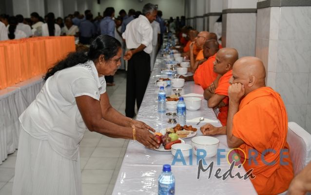 SLAF Holds Religious Ceremony at Temple of the Sacred Tooth for the 9th Consecutive Year
