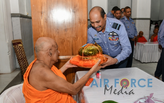 SLAF Holds Religious Ceremony at Temple of the Sacred Tooth for the 9th Consecutive Year