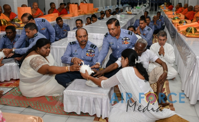 SLAF Holds Religious Ceremony at Temple of the Sacred Tooth for the 9th Consecutive Year